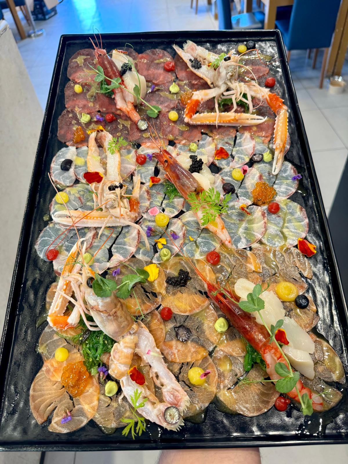 Crudo display