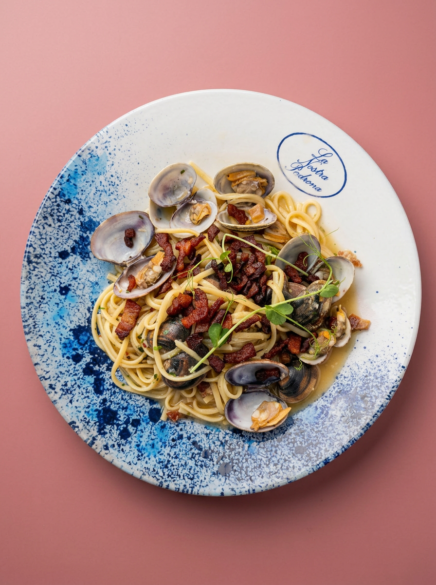 Clam pasta